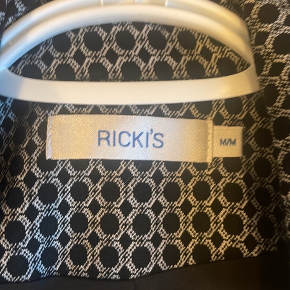 Ricki’s Ladies Open Front Patterned Blazer - Picture 3 of 7